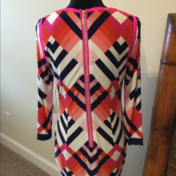 Colorful shift dress - Picture 2 of 3